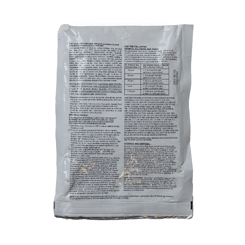 Ultra Pure Selectrocide® 12g directions